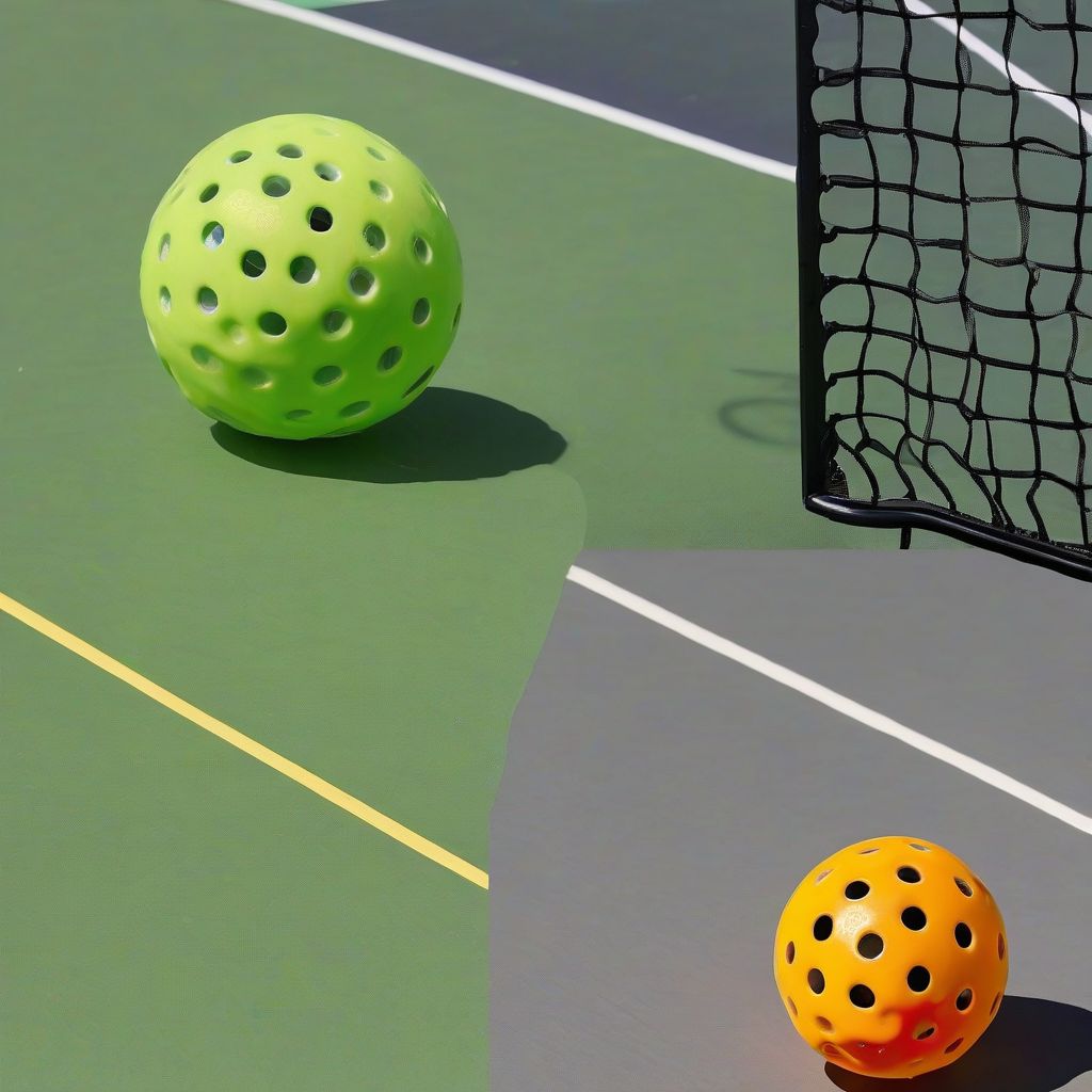 Indoor vs. Outdoor Pickleball Balls