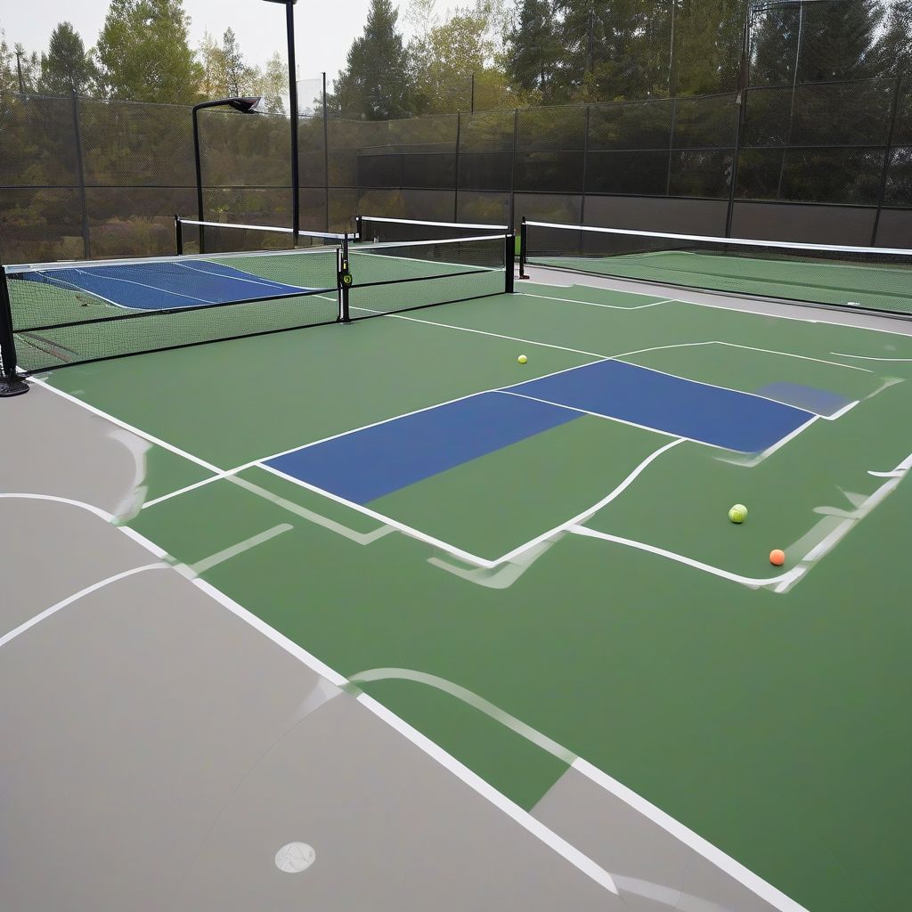 Modular Pickleball Court Tiles