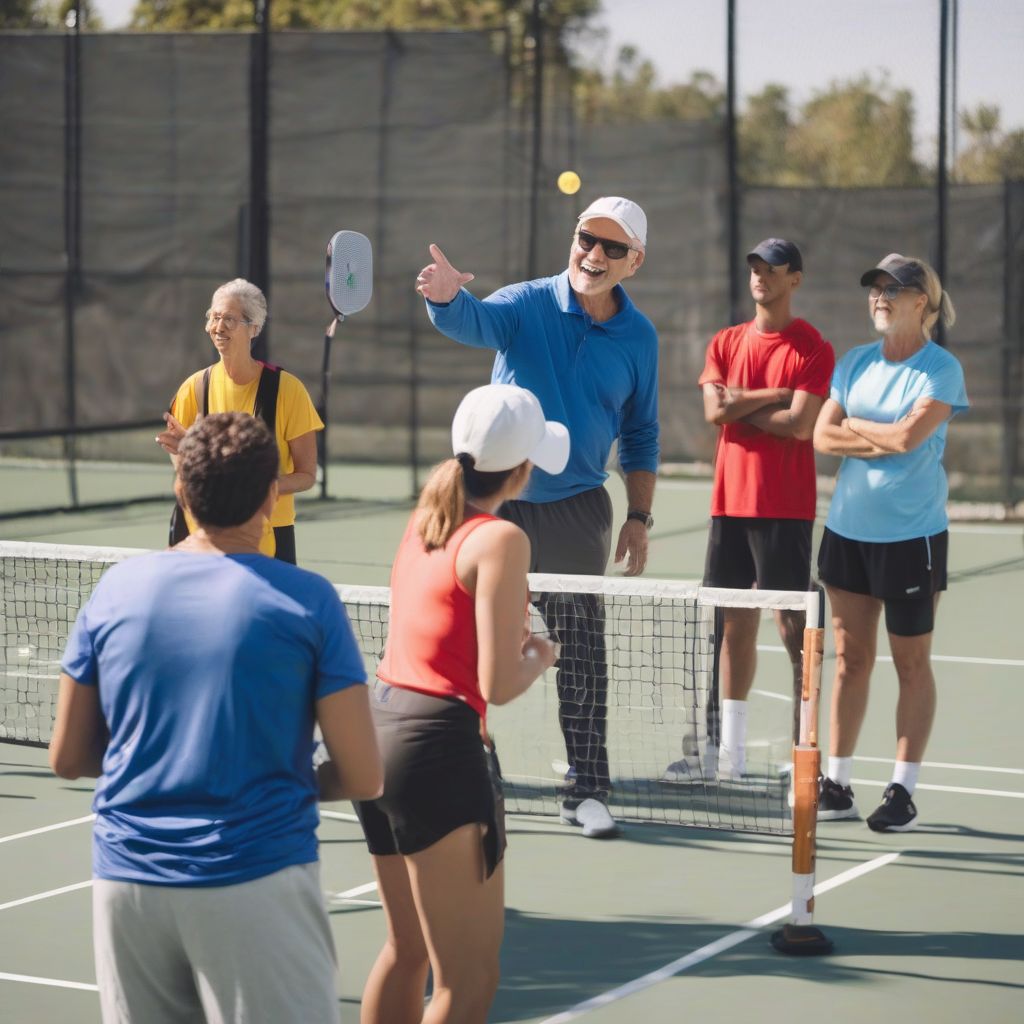 Pickleball Coaching Session