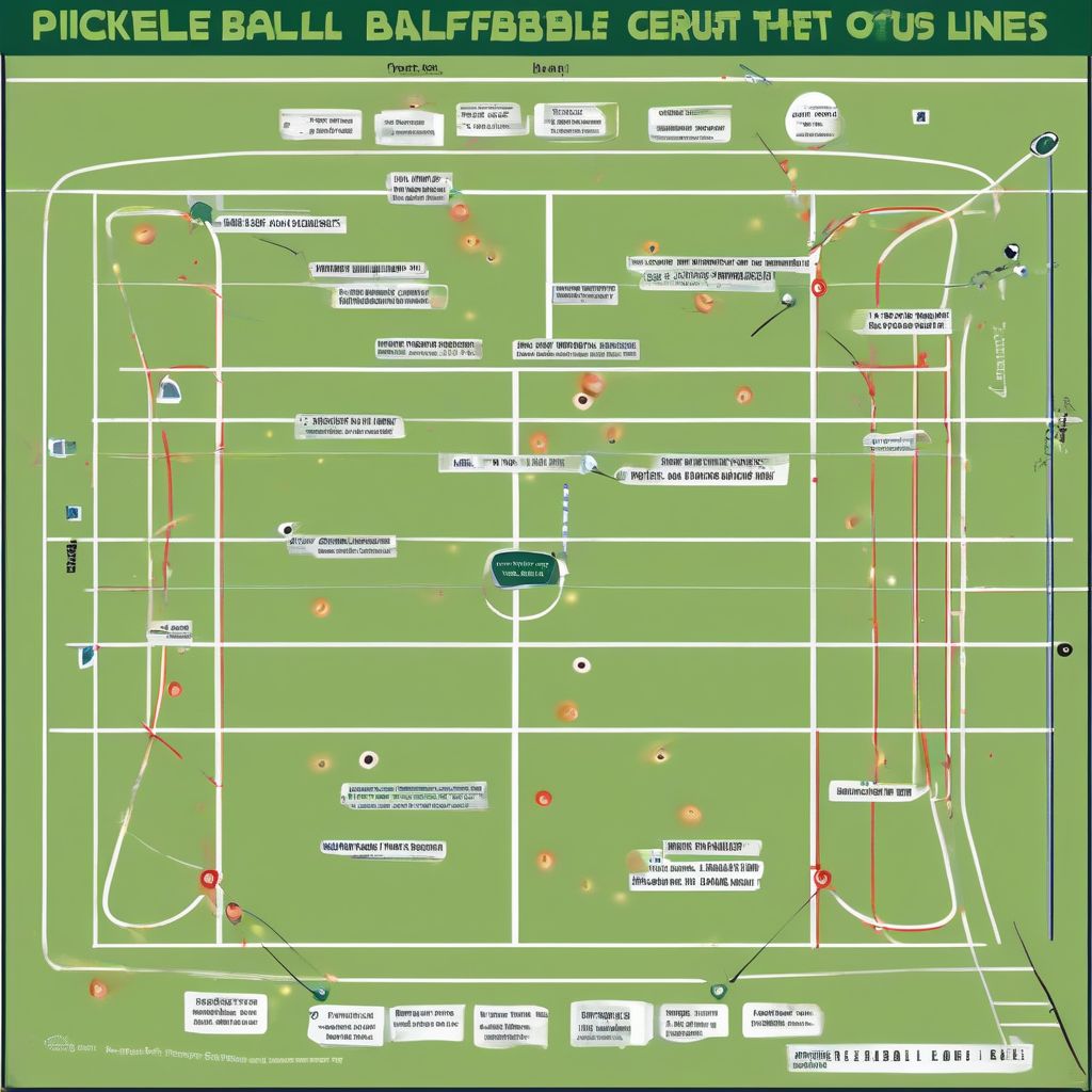 Pickleball Court Diagram