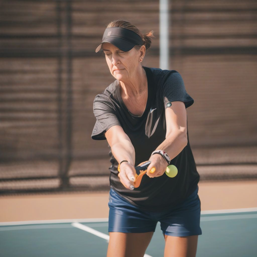 Pickleball Serve Technique