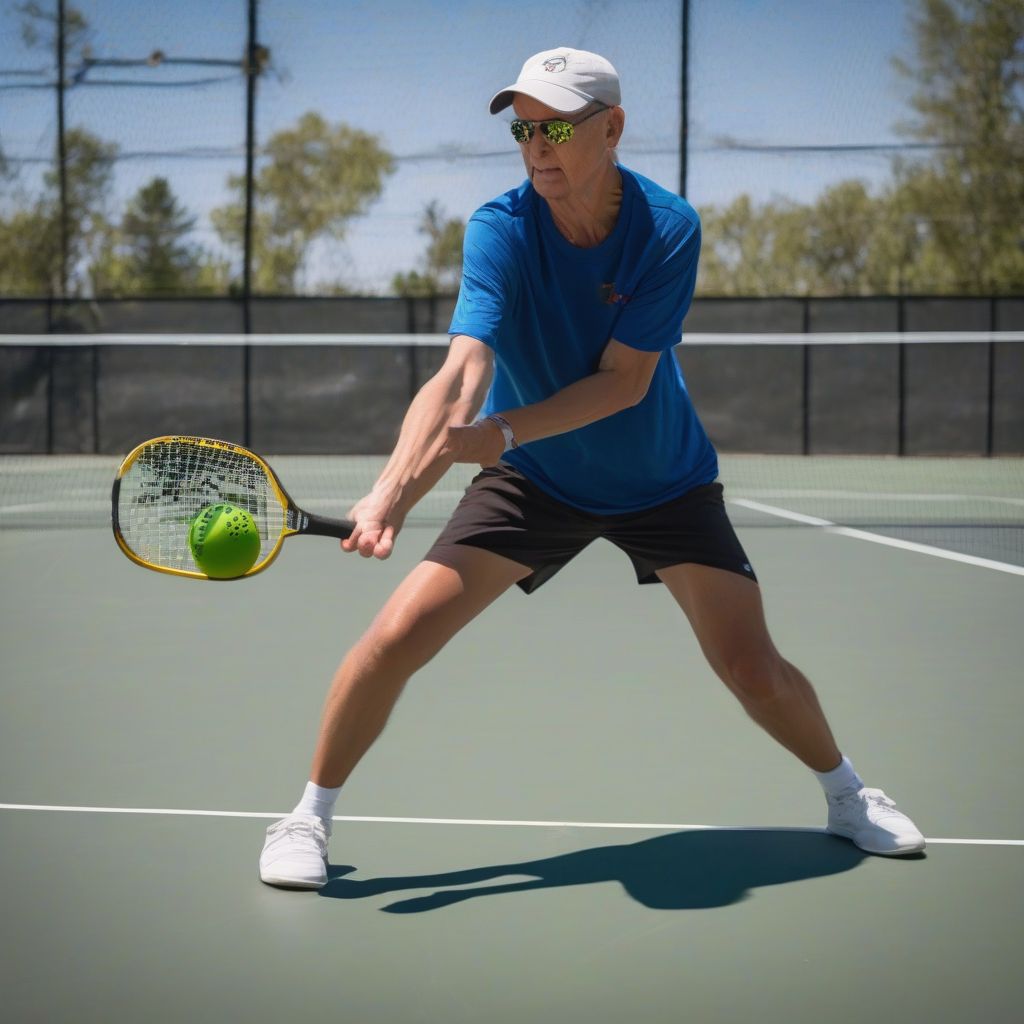 Pickleball Serve Technique