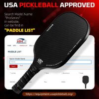 BAGAIL Pickleball Paddles, USAPA Approved Fiberglass Surface Pickleball Set, Lightweight Pickle Ball Rackets with 4 Balls, 1 Bag, Designed in California for Traction and Stability - Image 2