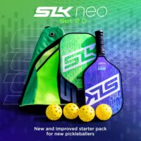 SLK Neo by Selkirk Pickleball Paddles | Featuring a Multilayer Fiberglass and Graphite Pickleball Paddle Face | SX3 Honeycomb Core | Pickleball Rackets Designed in The USA for Traction and Stability - Image 2