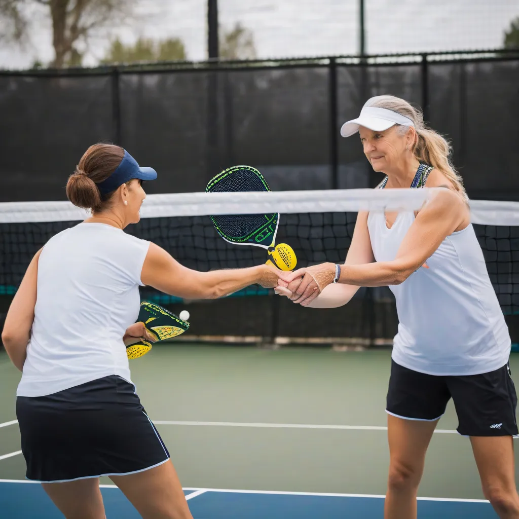 Advanced Doubles Pickleball Coordination