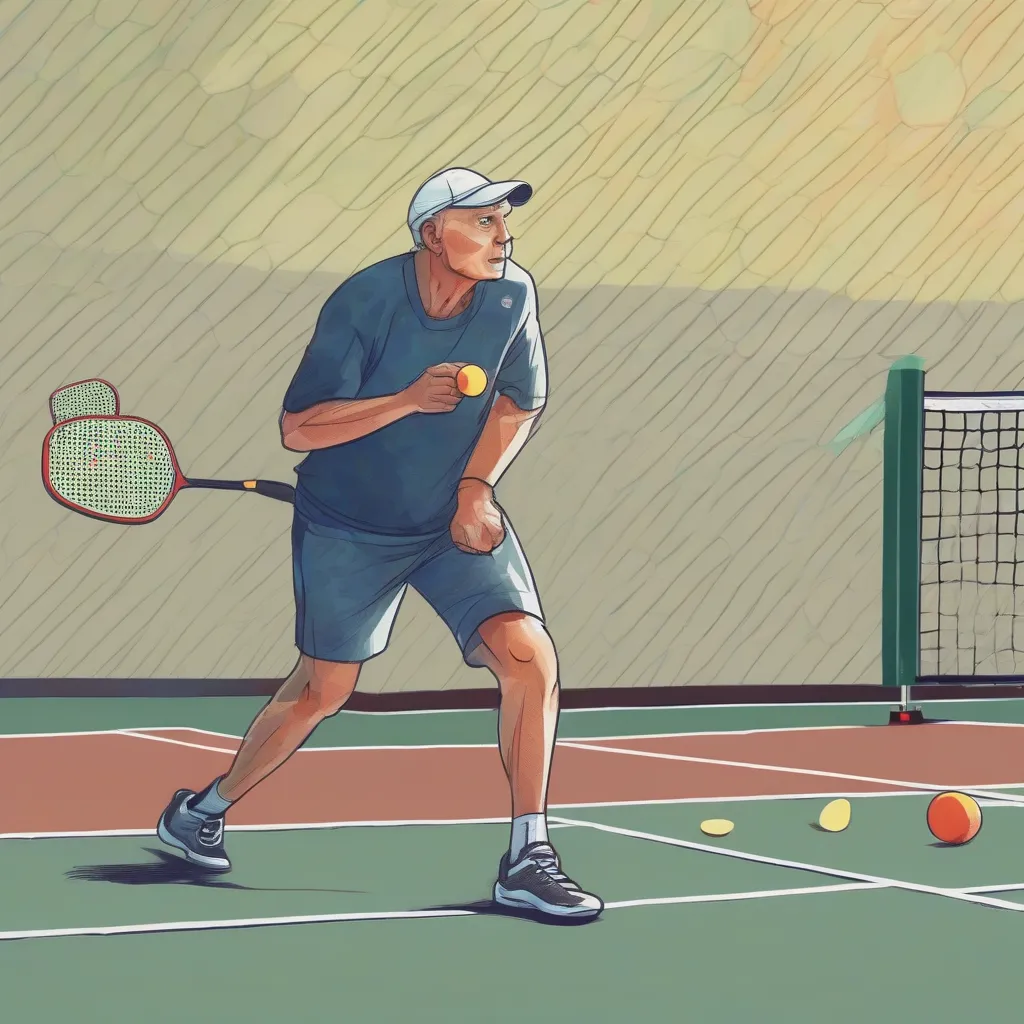 Mindful Pickleball Player