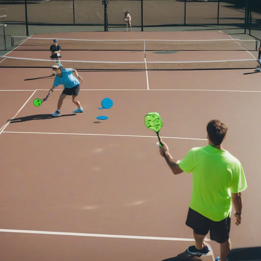 Pickleball Court Vision Drill