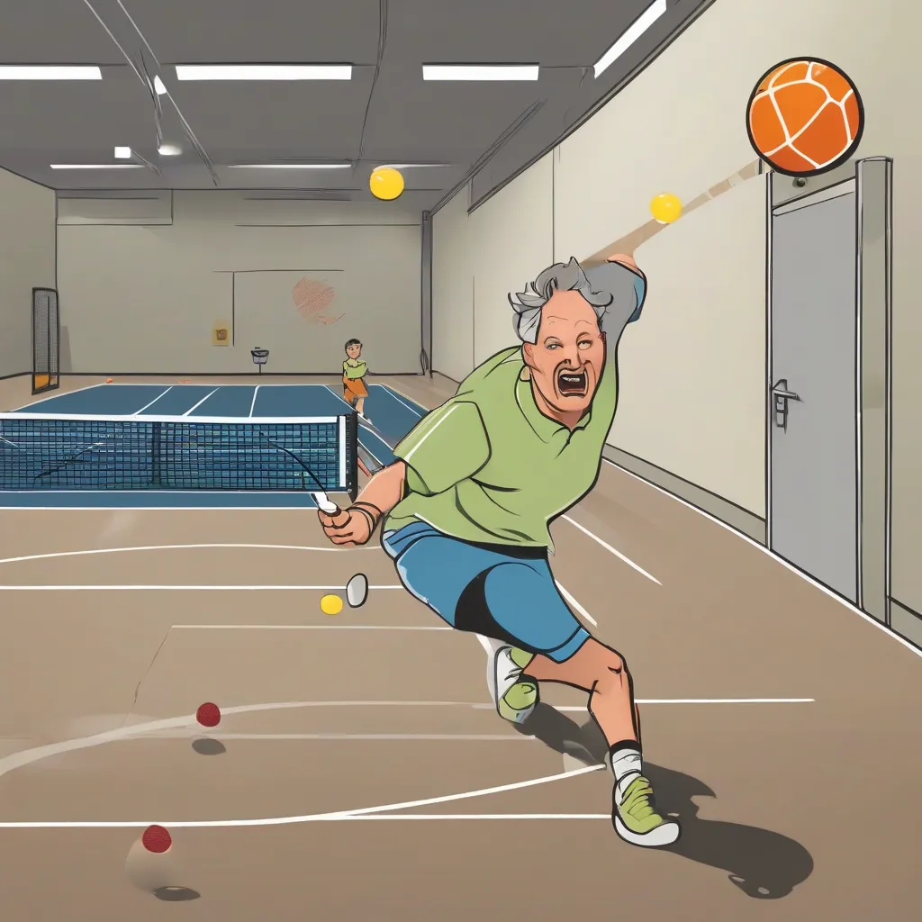 Pickleball Dink Drop Shot Combination