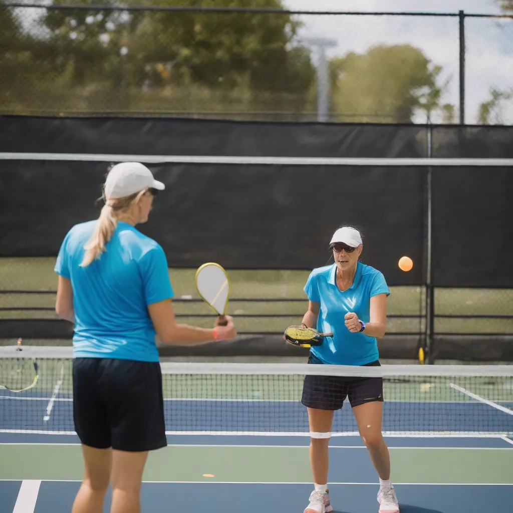 Pickleball Doubles Communication