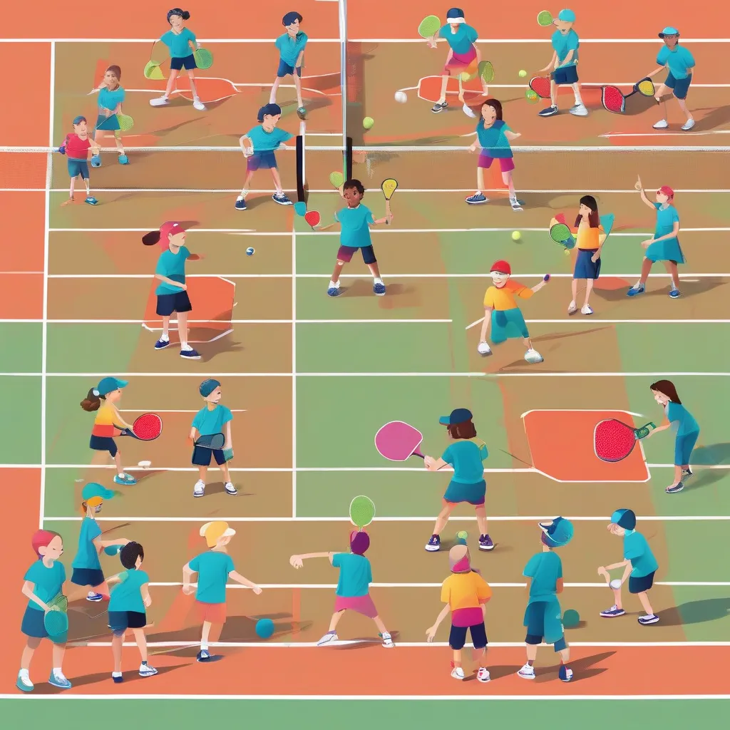 Pickleball Drills for Youth Players
