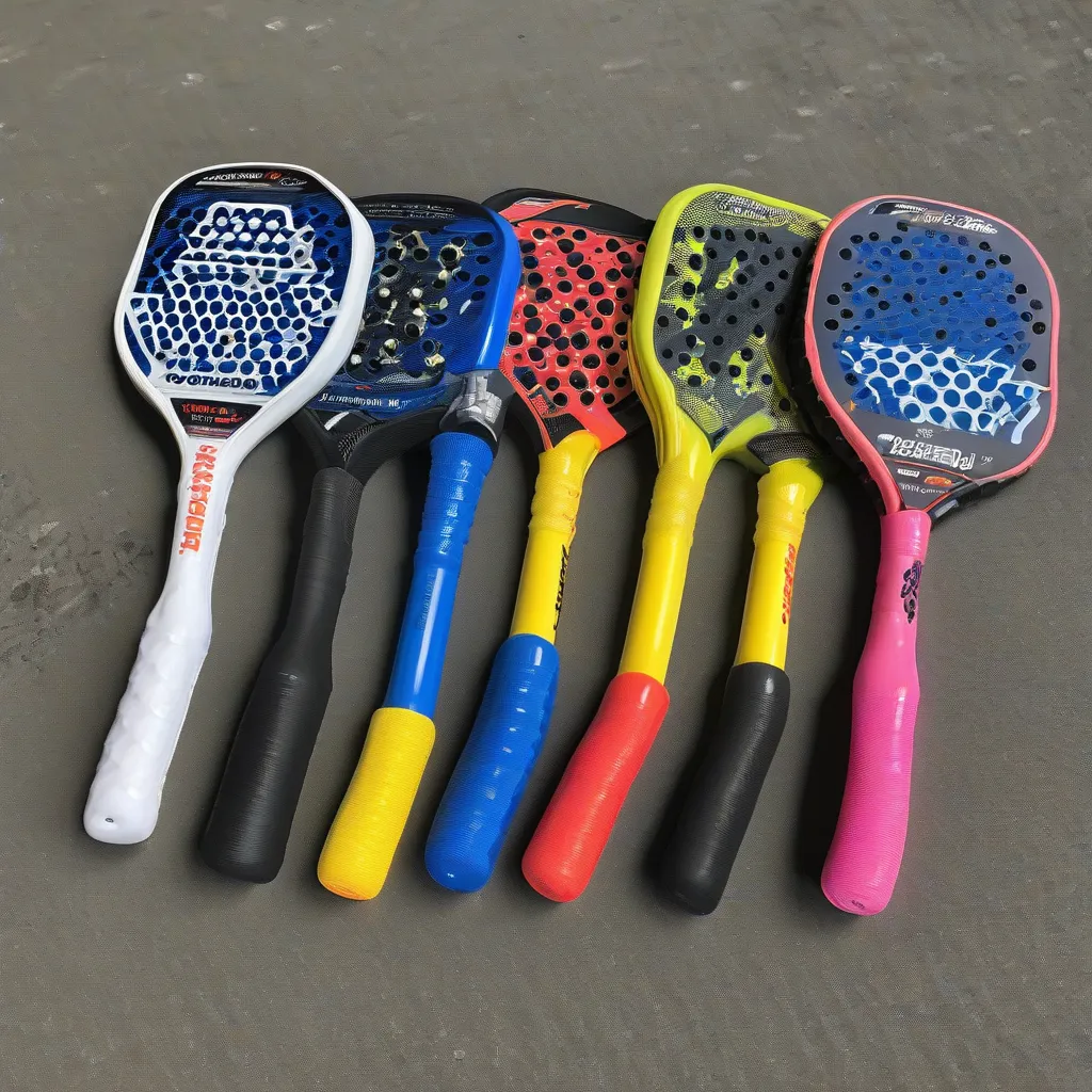 Pickleball Paddle Grip Types