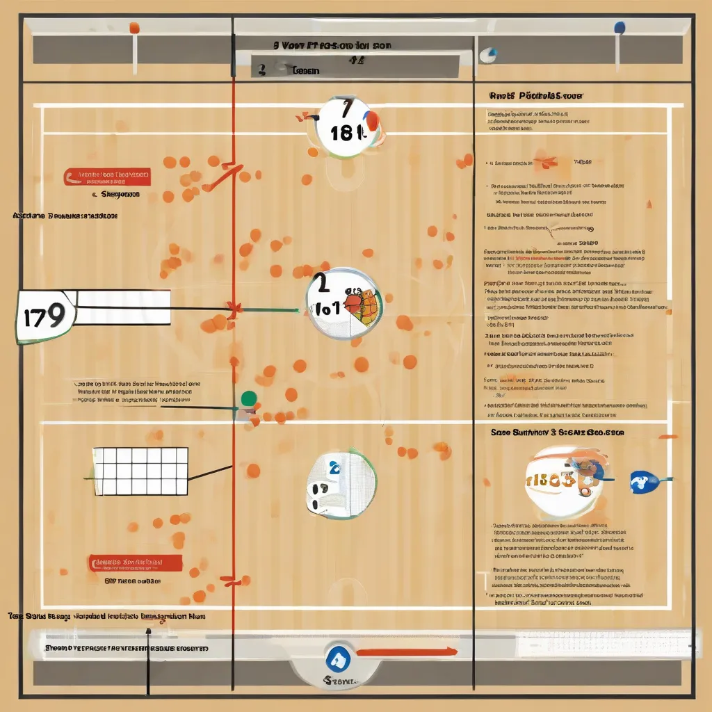 Pickleball Scoring Diagram
