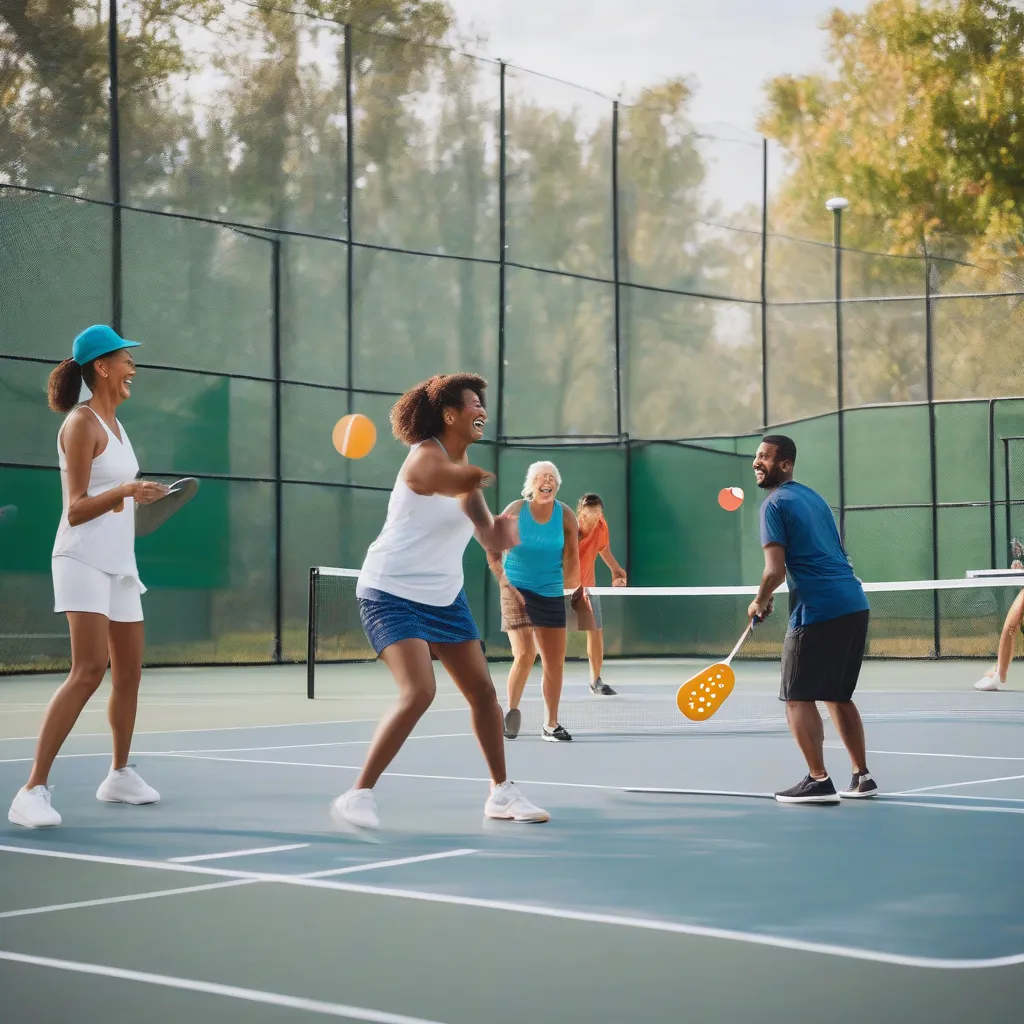 First Pickleball Game