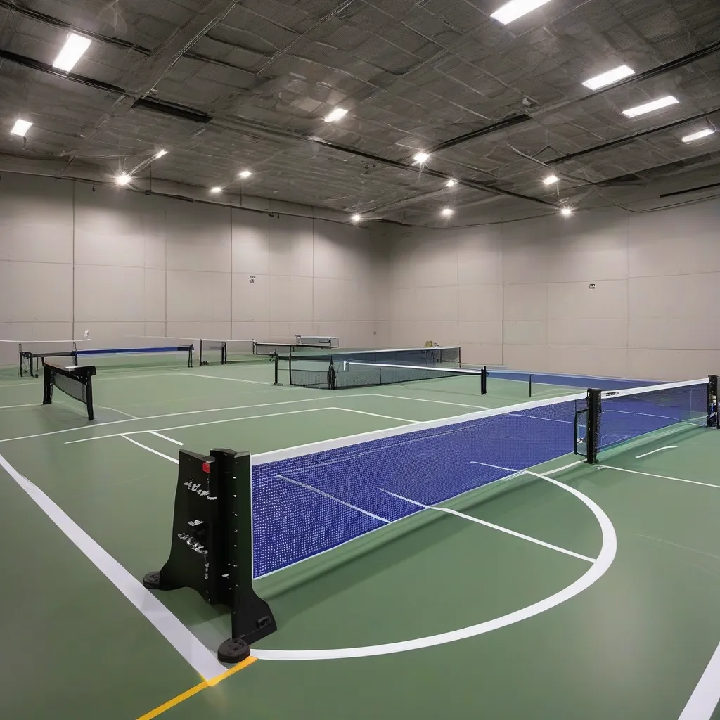 Indoor vs. Outdoor Pickleball Court