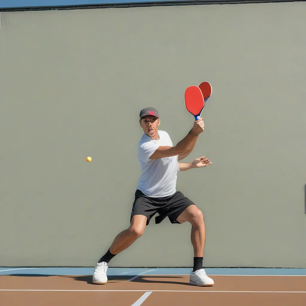 Practicing Pickleball Alone