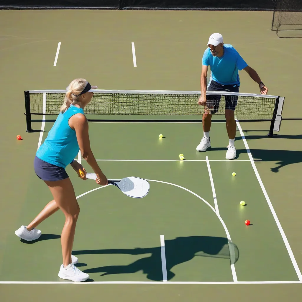 Mixed Doubles Pickleball Strategy