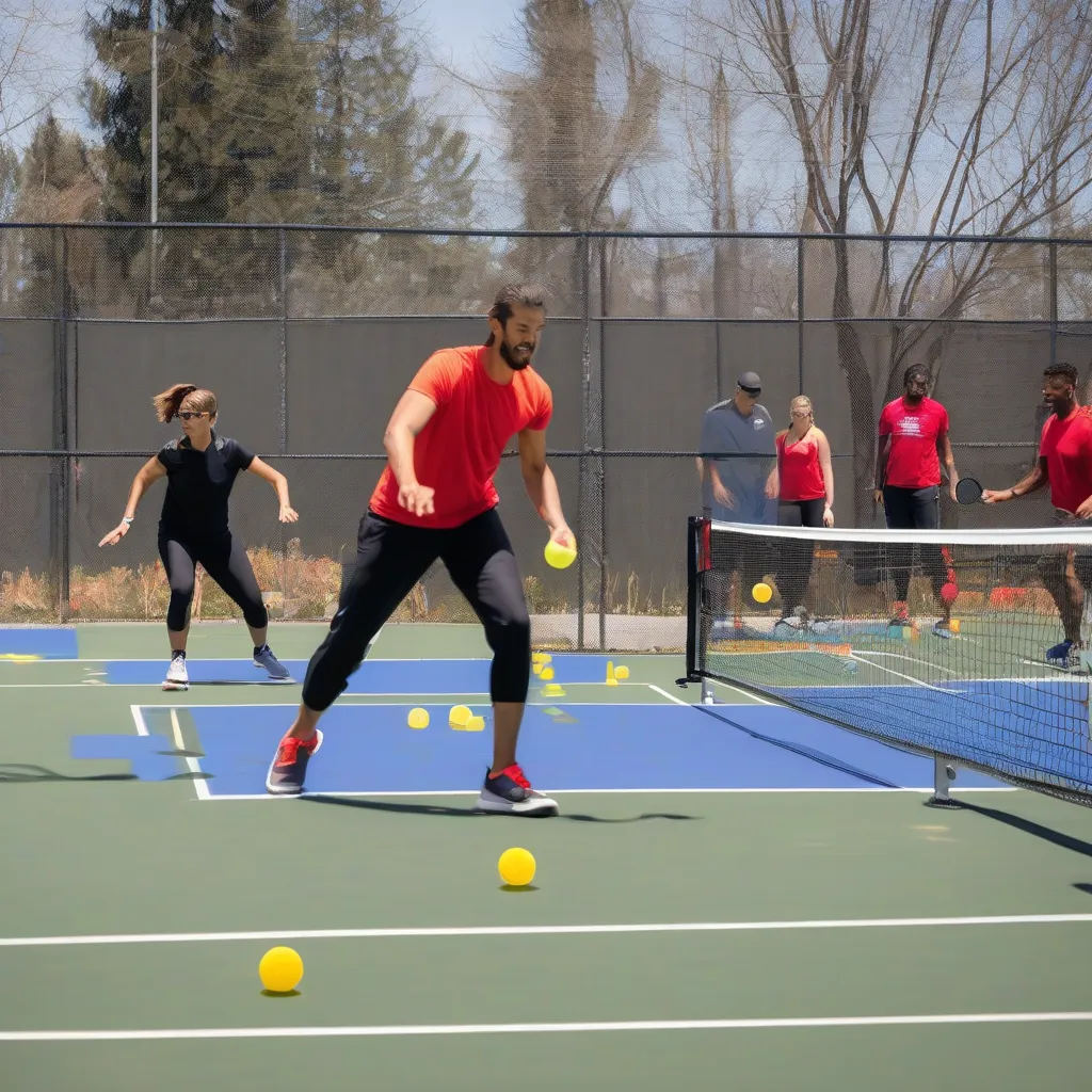 Pickleball Agility Training Drills