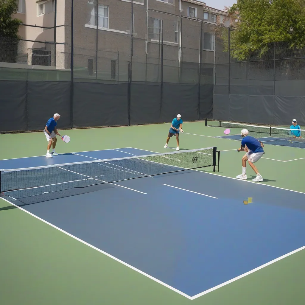 Pickleball Court Coverage Strategies