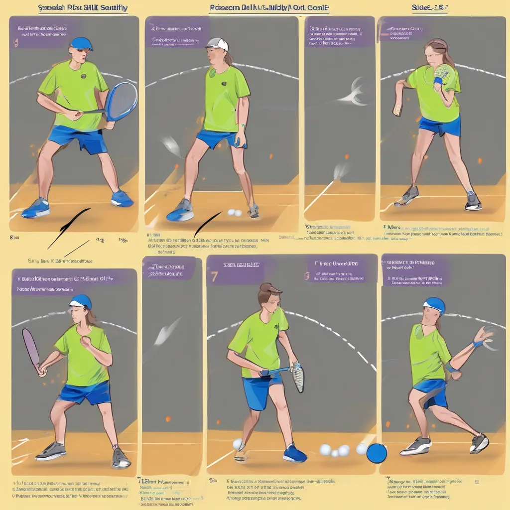 Pickleball Court Mobility Drills