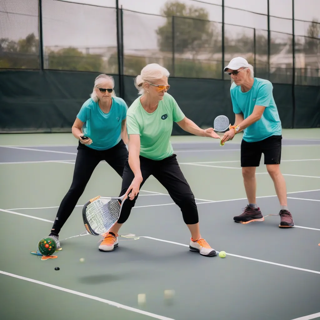 Pickleball Dinking Drill