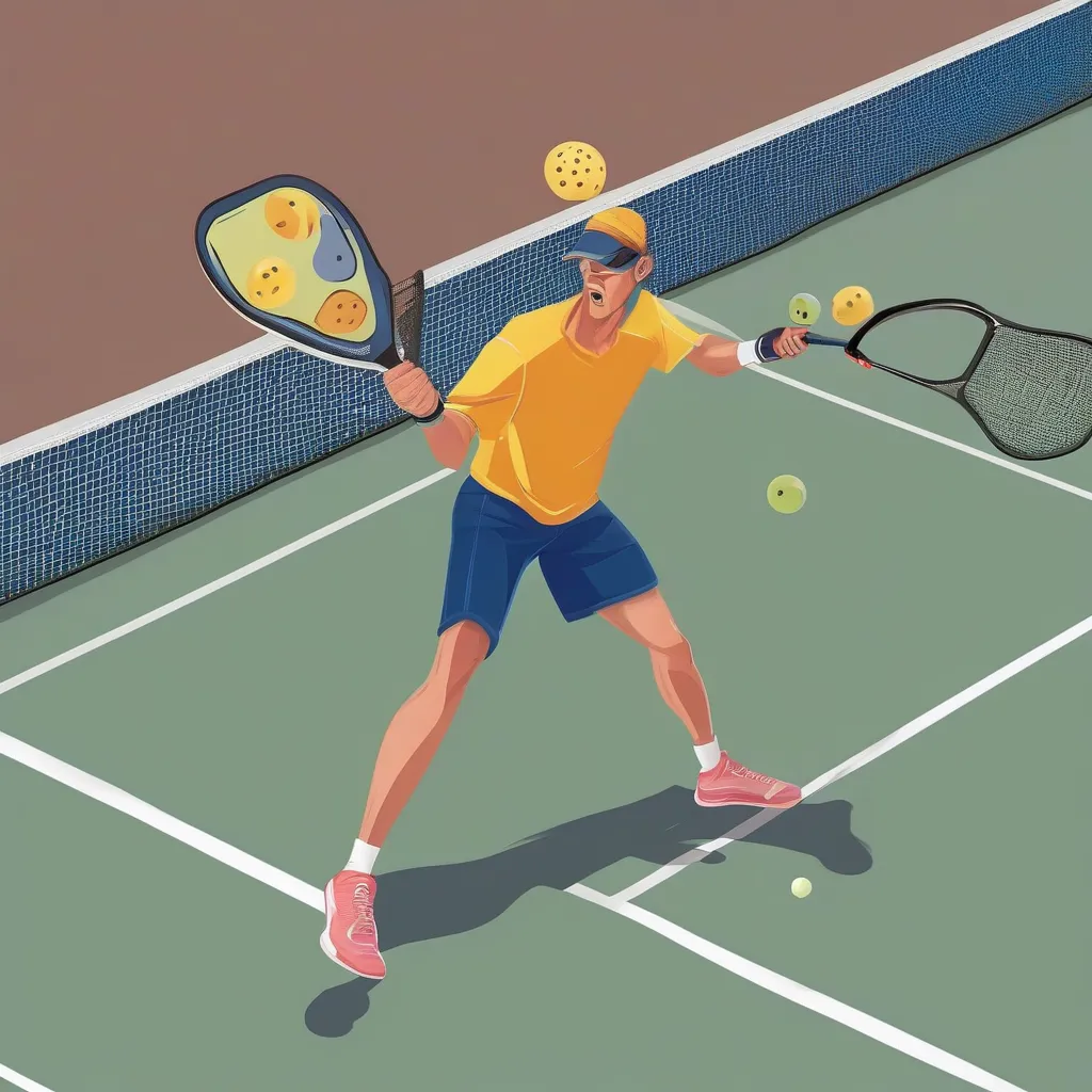 Pickleball Disguised Drop Shot