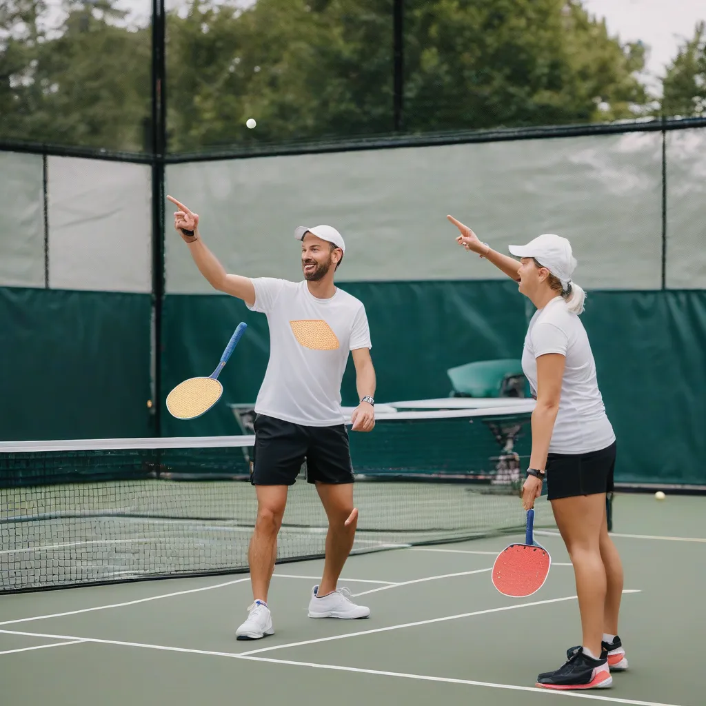 Pickleball Doubles Communication