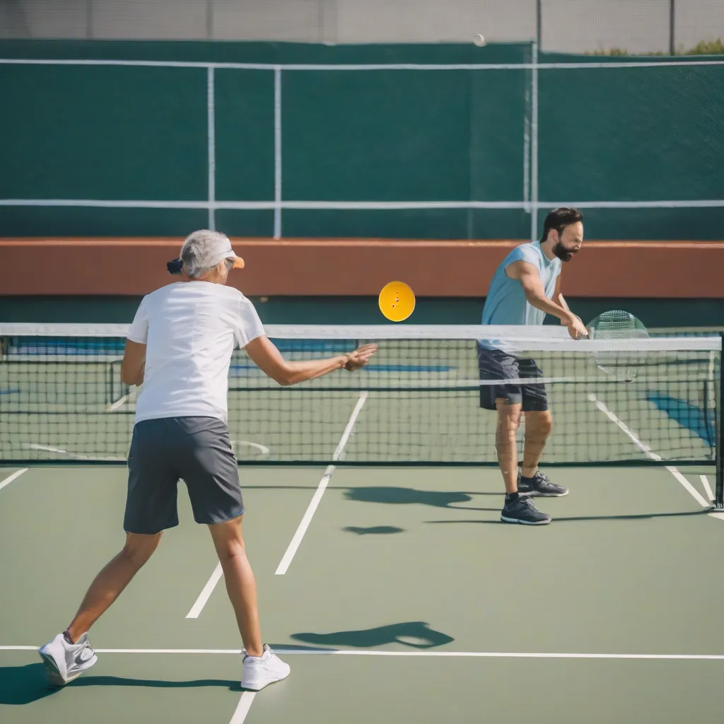 Pickleball Doubles Drill