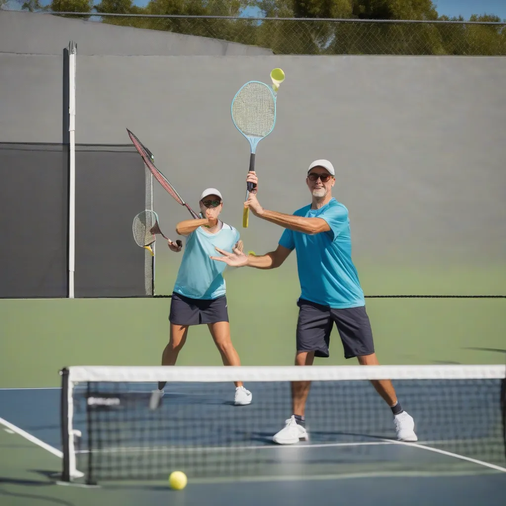 Pickleball Net Drills