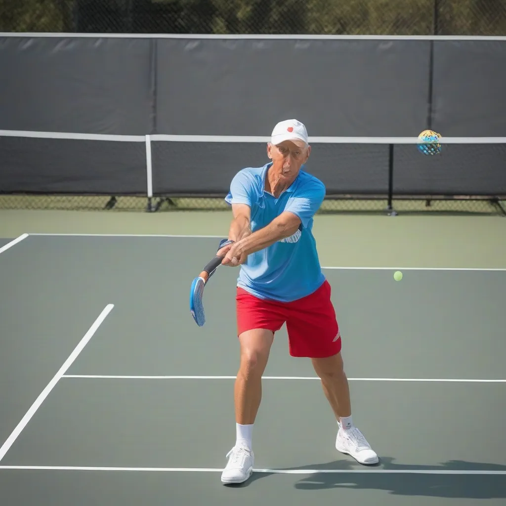 Pickleball Serve Technique