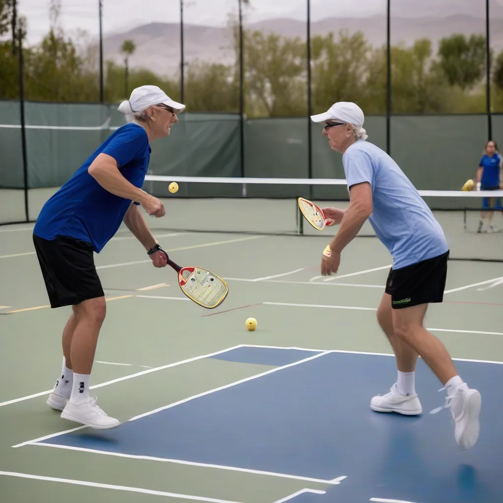 Pickleball Singles Dinking
