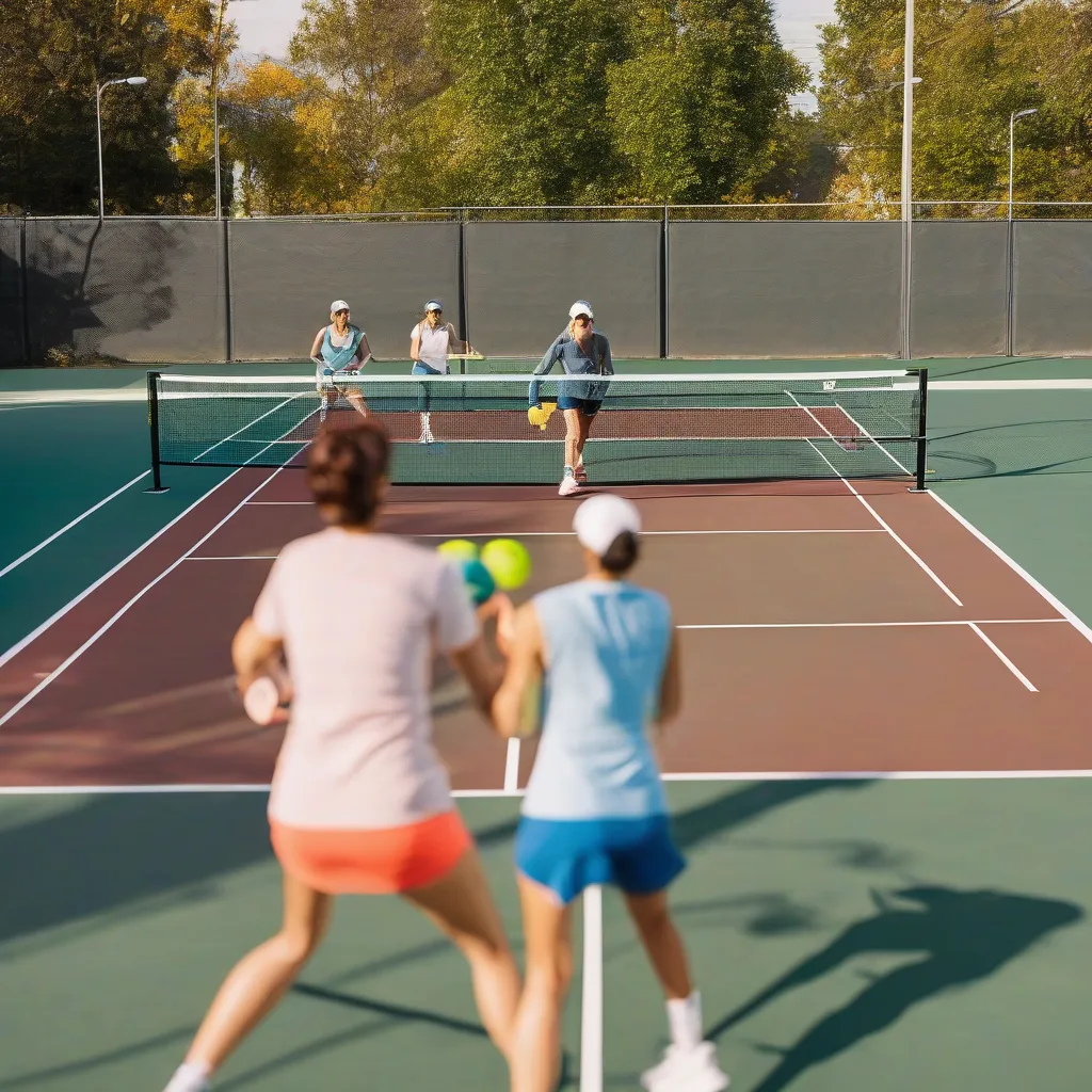 Pickleball Training Session