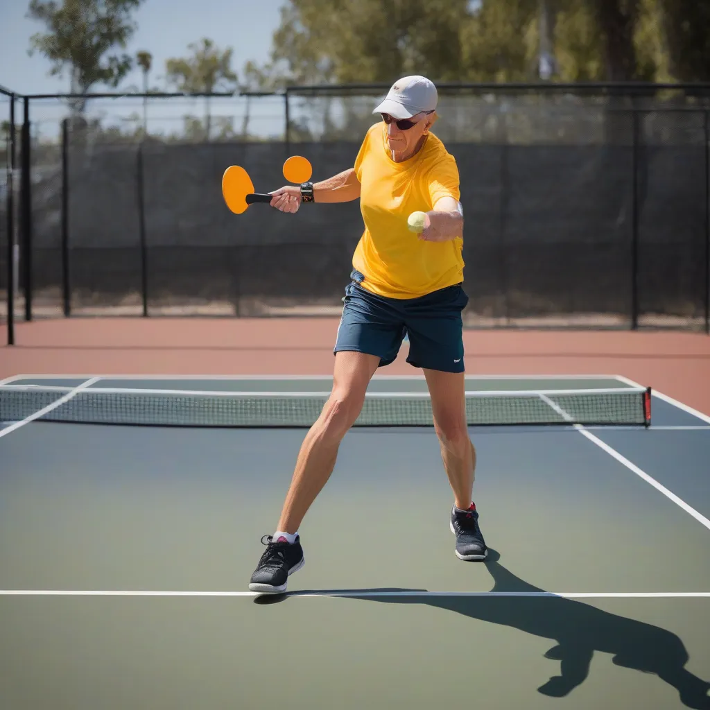 Pickleball Transition to Net
