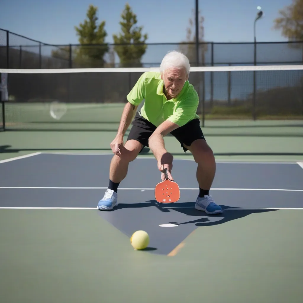 Pickleball Volley Ready Position