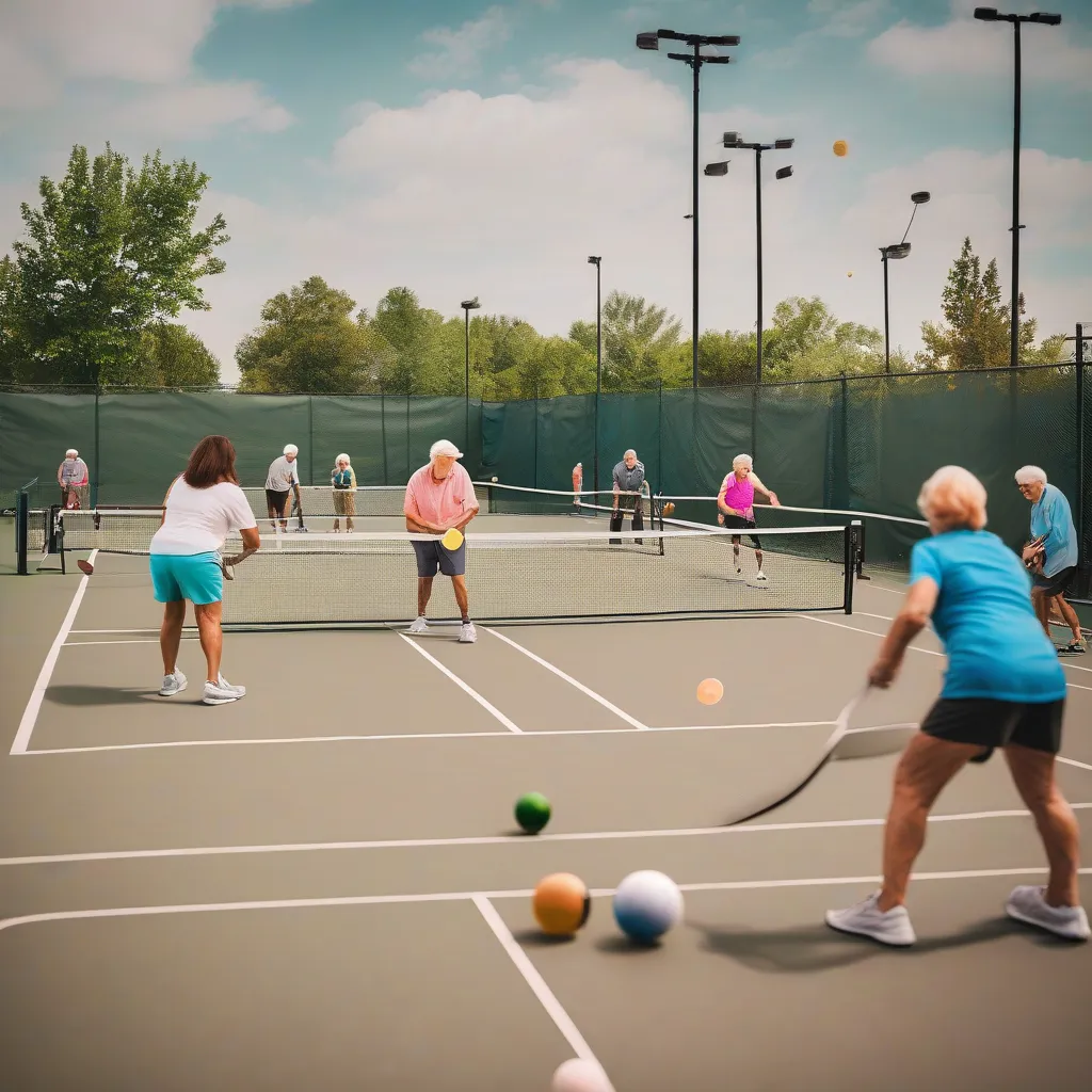 Joining Community Pickleball Events